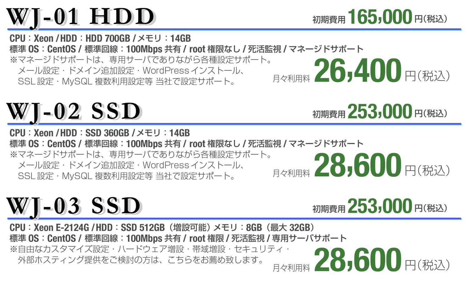 専用サーバ【Server】